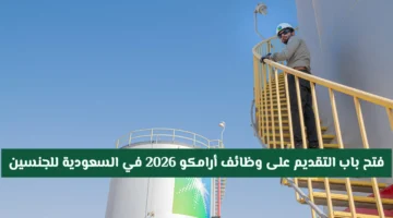 إعلان جديد.. فتح التقديم لوظائف أرامكو السعودية 2026 لأصحاب الخبرة